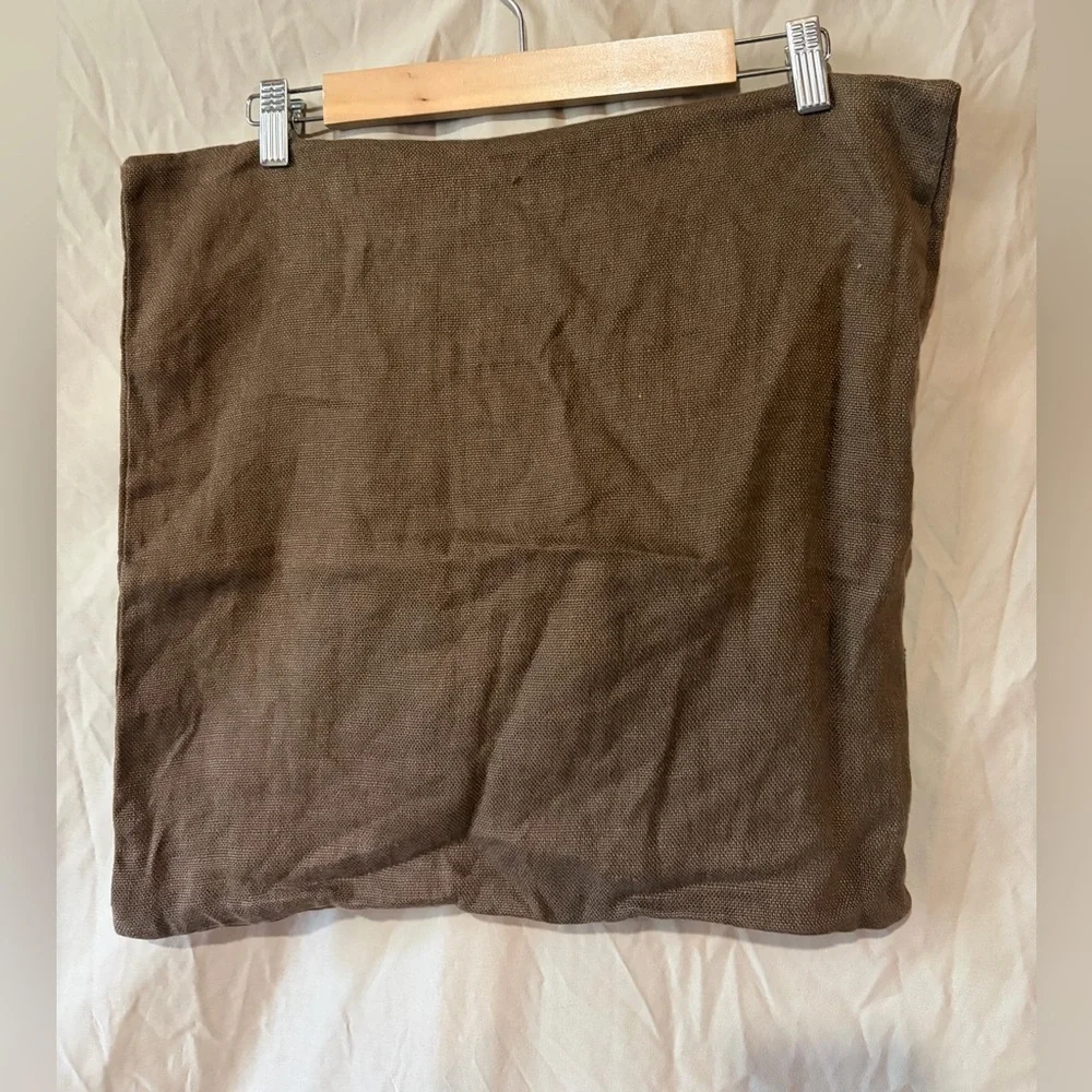 Pottery barn linen pillow case